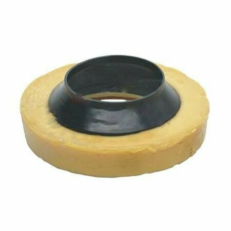 AMERICAN IMAGINATIONS Round Black Wax Seal with Flange Wax AI-38566